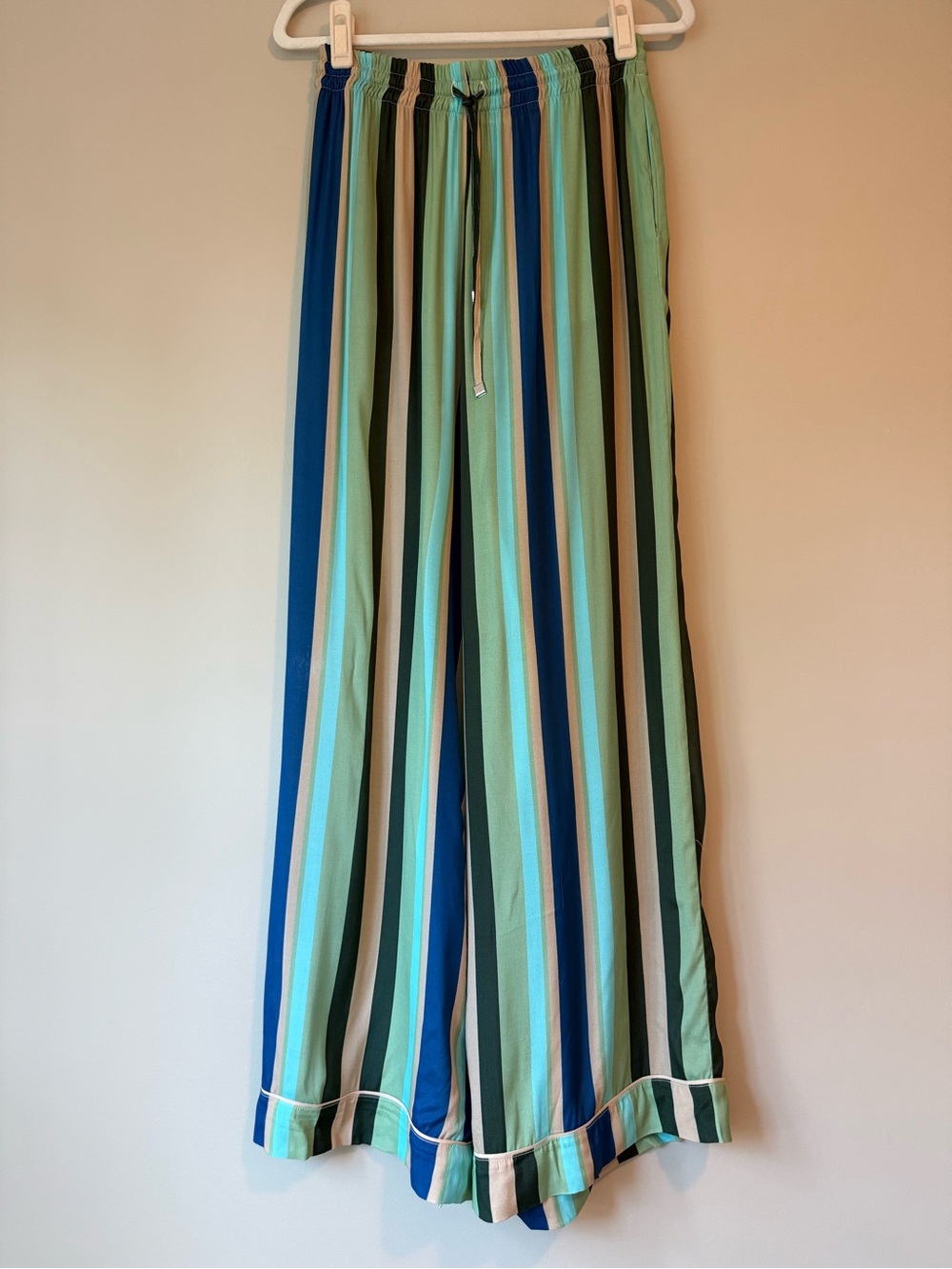 Liviana Conti Striped Wide Leg Palazzo Pants IT 40 / US 4